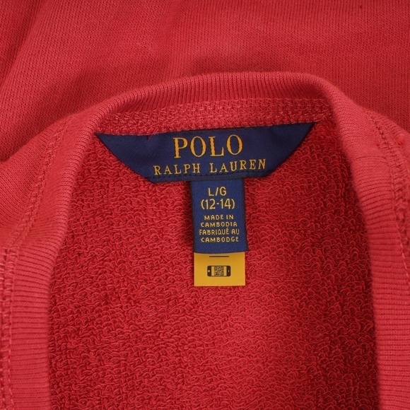 NWOT Polo Ralph Lauren Red American Flag‎ Long Sleeve Sweater - Picture 5 of 7